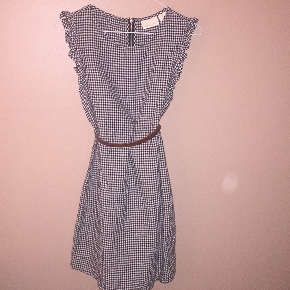 ❗️Sale- Cynthia Rowley Black Checkered Dress